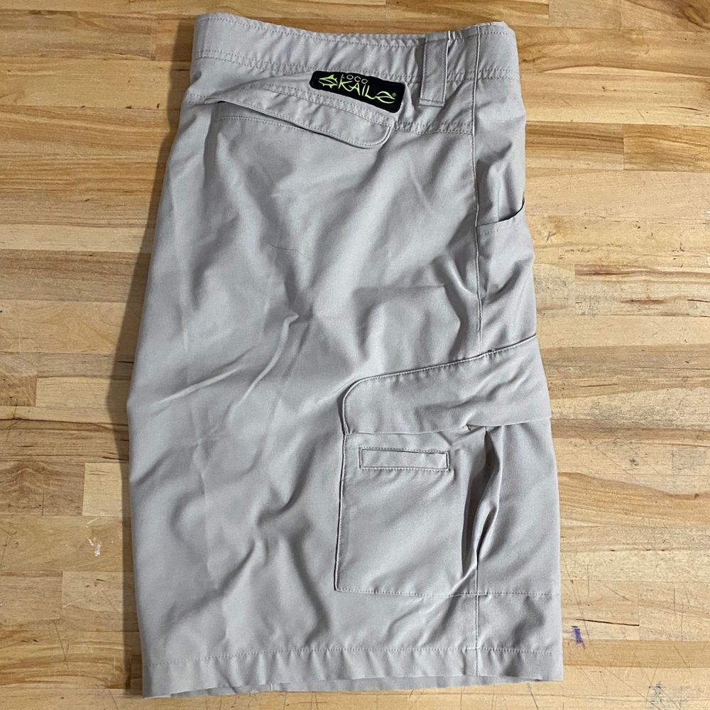 Loco kail  Men's Light Gray Cargo Shorts size 38